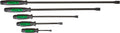 Ensemble pour barres de levier Mayhew Tools 61366GN Dominator, barres de levier courbes de 8, 12, 17, 25 et 31 pouces, vertes