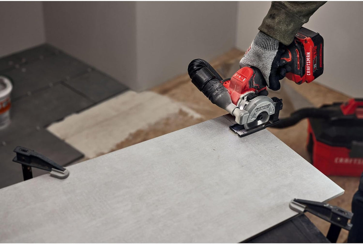 Dispositif de coupe sans fil CRAFTSMAN V20 3 pouces doté de fonctions avant et arrière, outil nu uniquement (CMCM300B)
