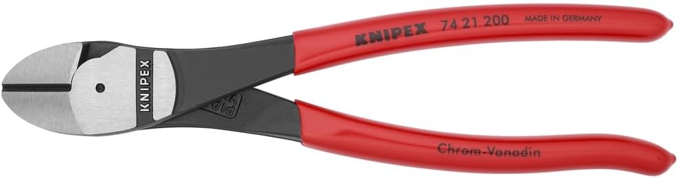 Ensemble d'équipements Knipex Tools 00 20 08 US2 comprenant une pince à bec long, une pince coupante diagonale et une pince Cobra (3 pièces).