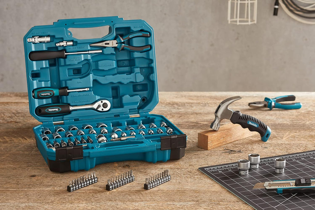 Makita E-10899 Ensemble d'équipements à main de 76 pièces