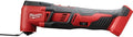 Dispositif multifonction orbital sans fil Milwaukee 2626-20 M18 18V Lithium Ion 18 000 OPM doté de lames de coupe du bois et plateau de ponçage doté de feuilles incluses (batterie non incluse, outil électrique uniquement)