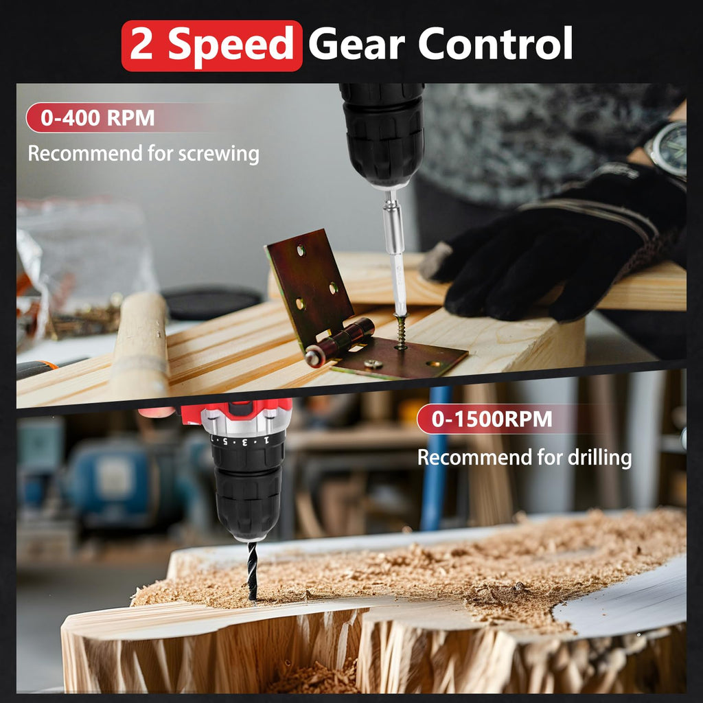 Ensemble d'équipements KINGTOOL 276 pièces doté de perceuse sans fil et boîte à équipements