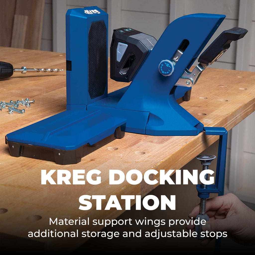 Gabarit pour perçage Kreg Tool 720PRO - Comprend des vis de perçage Kreg durables