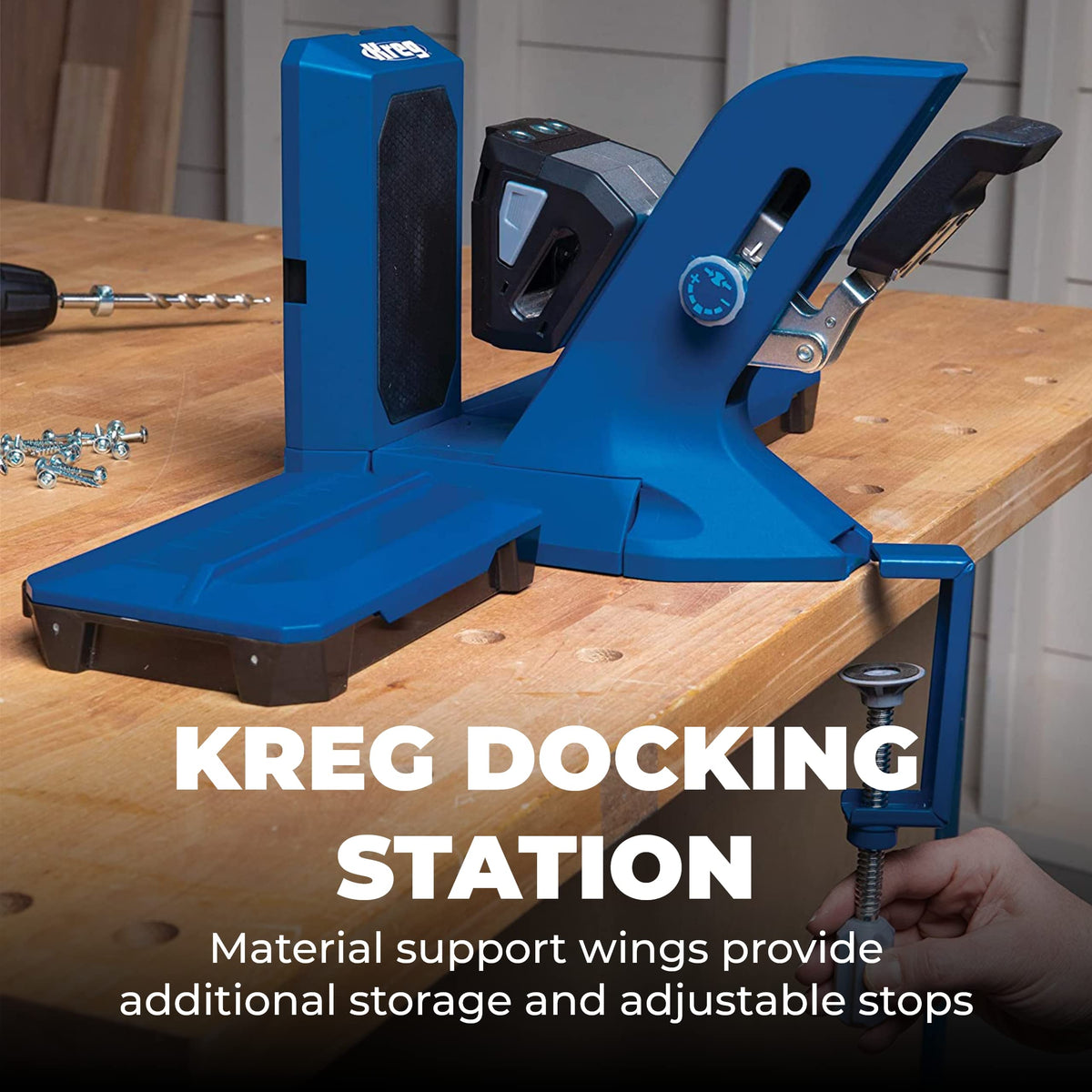 Gabarit pour perçage Kreg Tool 720PRO - Comprend des vis de perçage Kreg durables