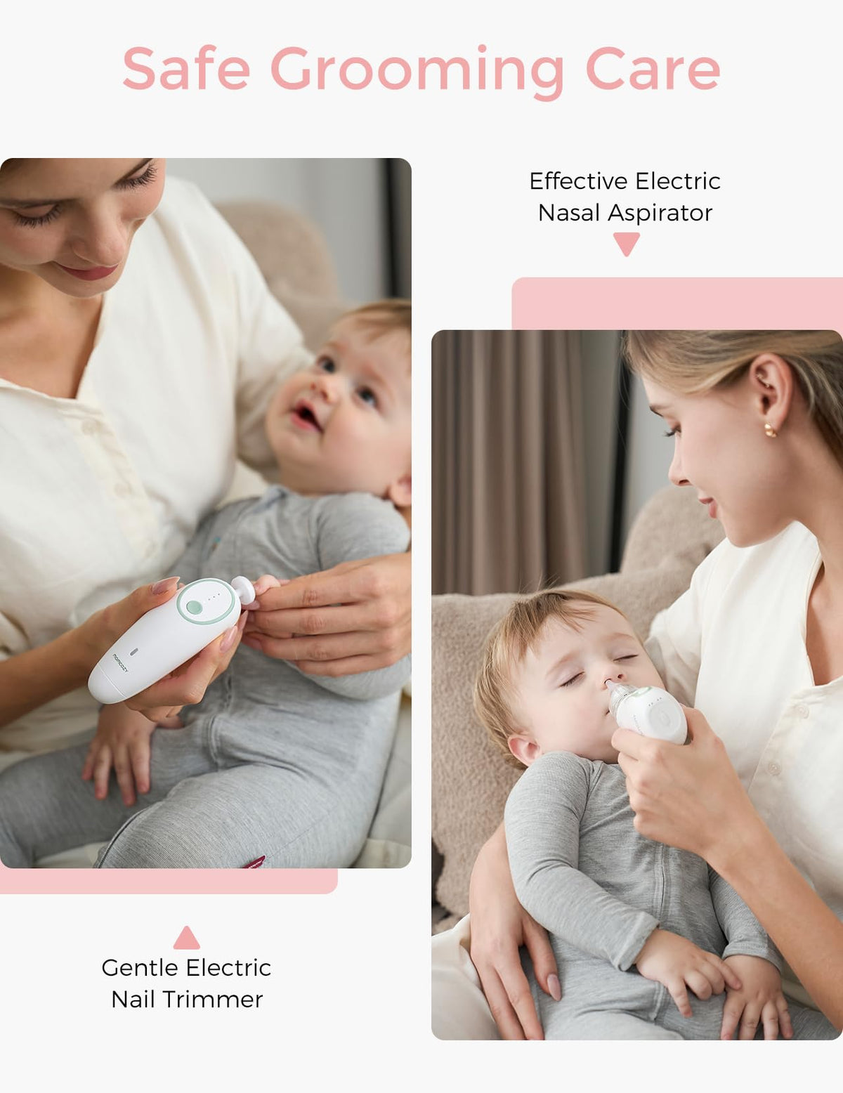 MOMCOZY Elite Kit Bébé - Ensemble Essentiel pour Toilettage et de Santé