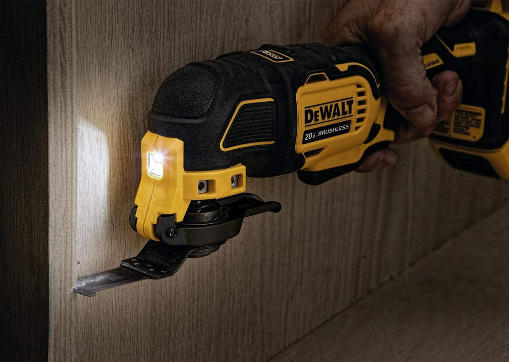 Dispositif multifonction oscillant sans fil DEWALT DCS354D1R 20V MAX ATOMIC (2 Ah) (Remis à neuf)