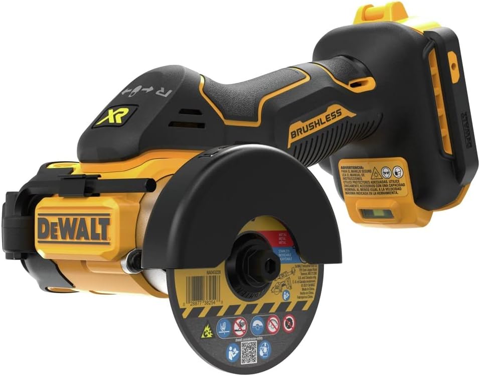 Dispositif de découpe sans fil DEWALT DCS438BR 20V MAX XR sans balais Lithium-Ion 3 po (outil seul) (reconditionné)