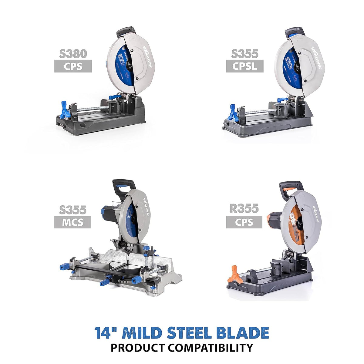 Lame Evolution Power Tools 14BLADEST destiné à la coupe de l'acier doux, compatible doté de les scies circulaires et les scies à onglet. Coupe sans chaleur, sans bavures et pratiquement sans étincelles. Lame TCT à pointe carbure destiné à la...