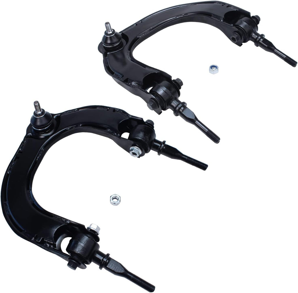 Detroit Axle - Kit avant 12 pièces destiné à Hyundai Sonata 1999-2005 et Kia Optima XG350/XG300 2001-2006 : bras de suspension supérieurs doté de rotules, barres stabilisatrices, biellettes de direction intérieures et extérieures, rotules...