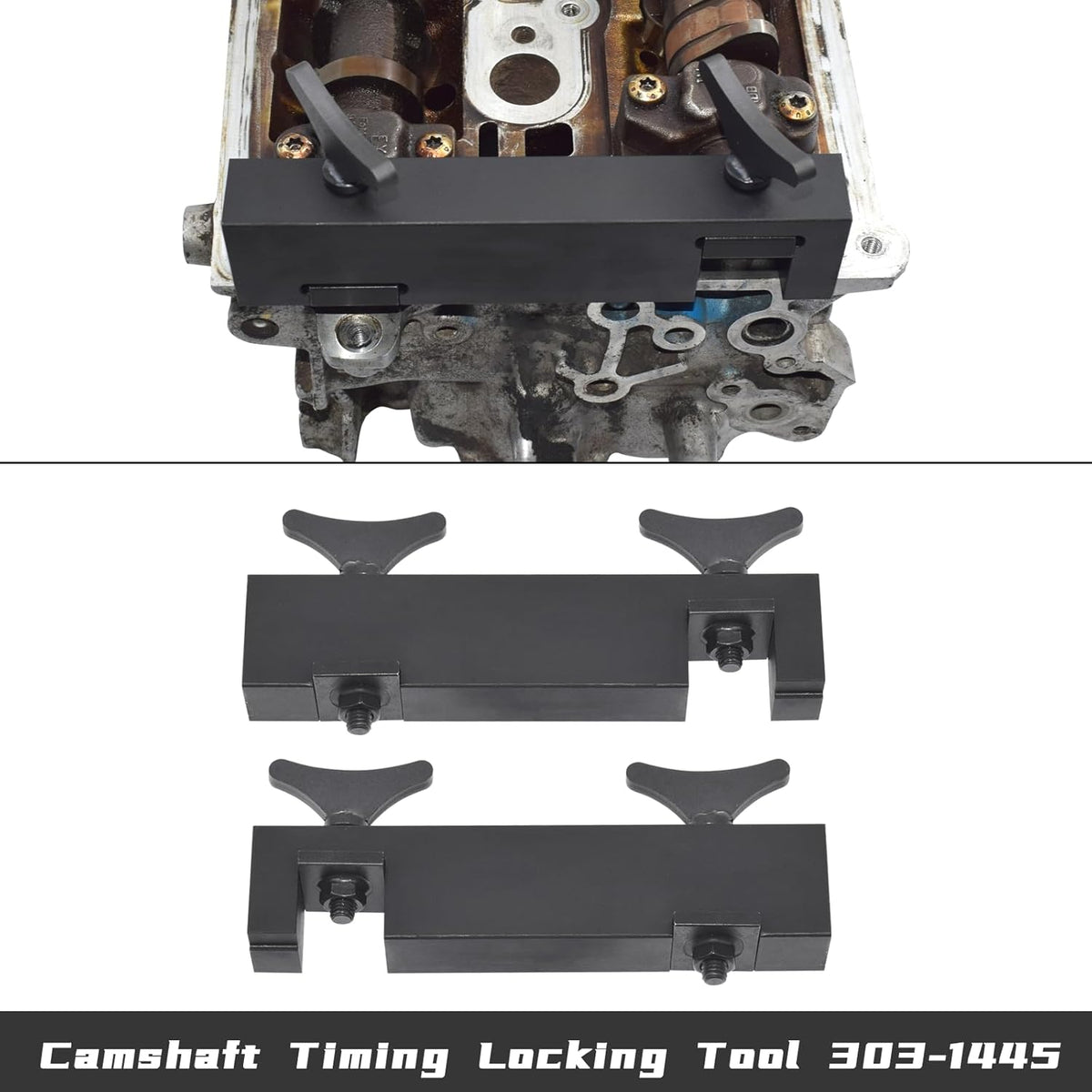 ensemble d'équipements d'alignement d'arbre à cames destiné à Land Rover Jaguar Discovery 4 Range Rover Sport V8 5.0L V6 3.0L, outil de calage moteur doté de pompe à carburant, outil d'extraction d'injecteurs, 303-1445, 303-1448, 303-1452, 303-1482