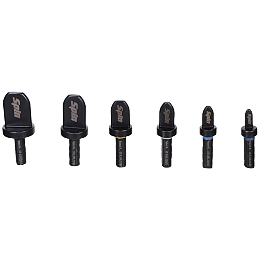 Ensemble pour 6 forets à sertir SPIN S6000 : 1/4, 3/8, 1/2, 5/8, 3/4 et 7/8 pouces