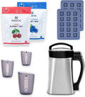 Kit Magical Butter Premium destiné à infusion et bonbons gélifiés – Machine MB2E, moule en silicone de 8 ml, tasses à mesurer, mélange sans sucre cerise et framboise bleue