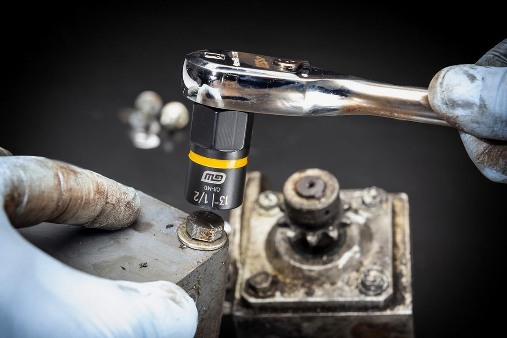 Jeu pour douilles d'extraction à impact GEARWRENCH 15 pièces, entraînements 1/4 et 3/8, Bolt Biter™ - 84783