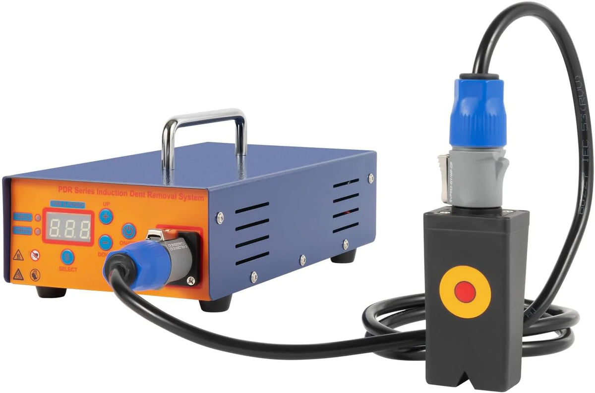 Dispositif de débosselage sans peinture destiné à carrosserie, outil de débosselage de 1,38 kW, machine de débosselage par induction magnétique, kit de réparation de débosselage sans peinture Hot Box destiné à garages