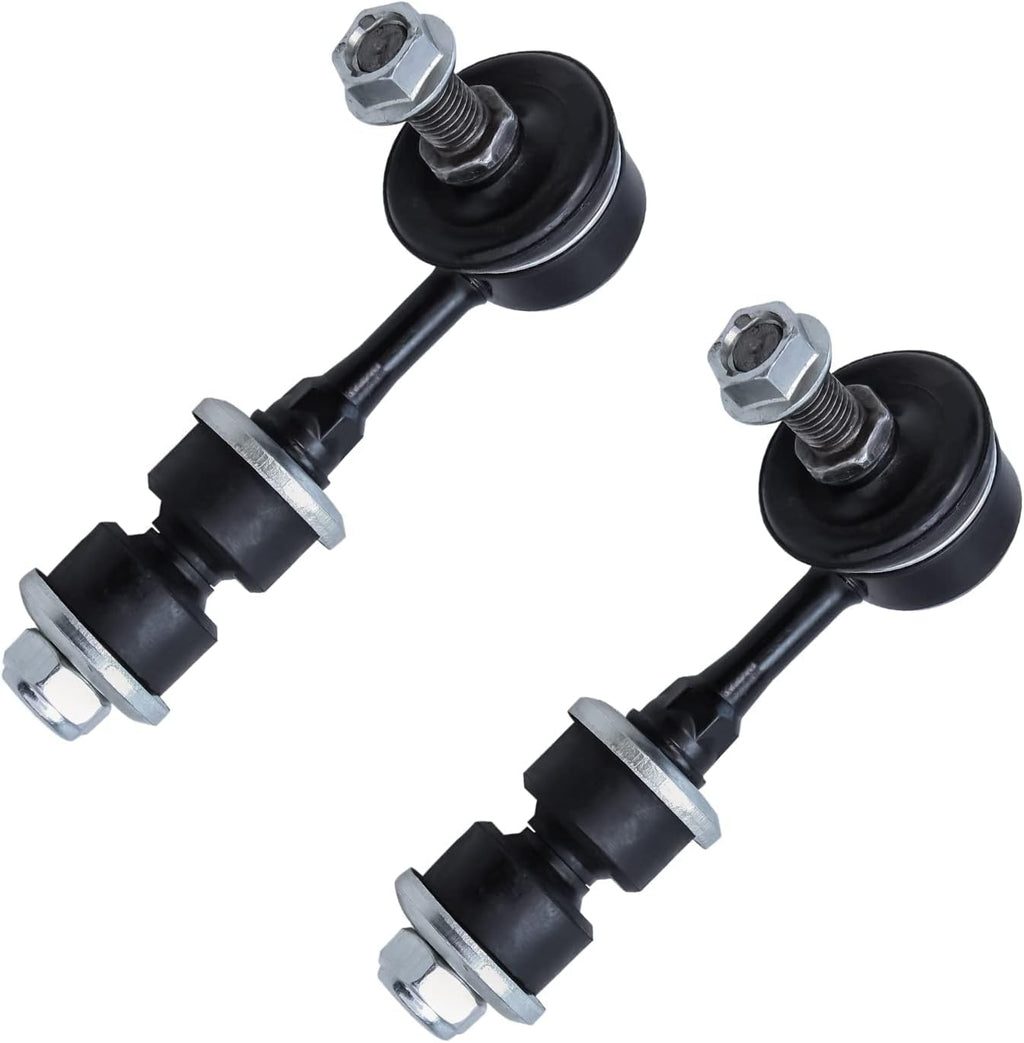Detroit Axle - Kit avant 12 pièces destiné à Hyundai Sonata 1999-2005 et Kia Optima XG350/XG300 2001-2006 : bras de suspension supérieurs doté de rotules, barres stabilisatrices, biellettes de direction intérieures et extérieures, rotules...