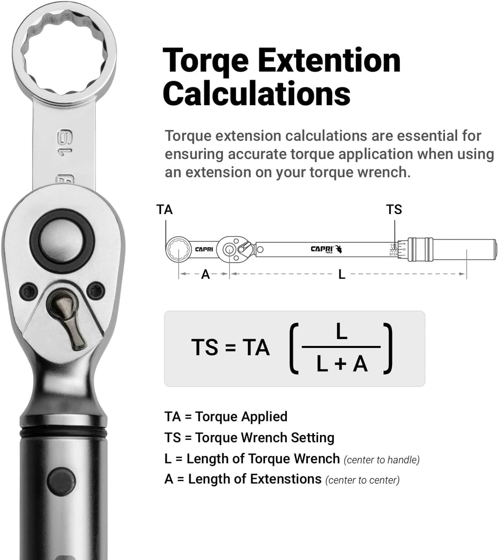 Jeu de 10 adaptateurs de couple Capri Tools 3/8 po, douille à 12 pans, 10 à 19 mm, métrique, doté de plateau de rangement.