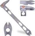 Dispositif Wrango Tools : arrache-clous en titane 9,5 pouces, levier en forme de patte de chat – 45 % plus léger que l’acier – arrache-clous latéral – extracteur de boulons de 13 mm – qualité pour usage professionnel – 5 % des bénéfices reversés...