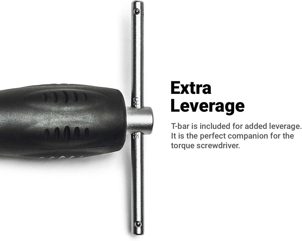 Jeu pour tournevis dynamométriques Capri Tools CP21075 certifié, petit, noir, 10-50 po-lb / Manuel