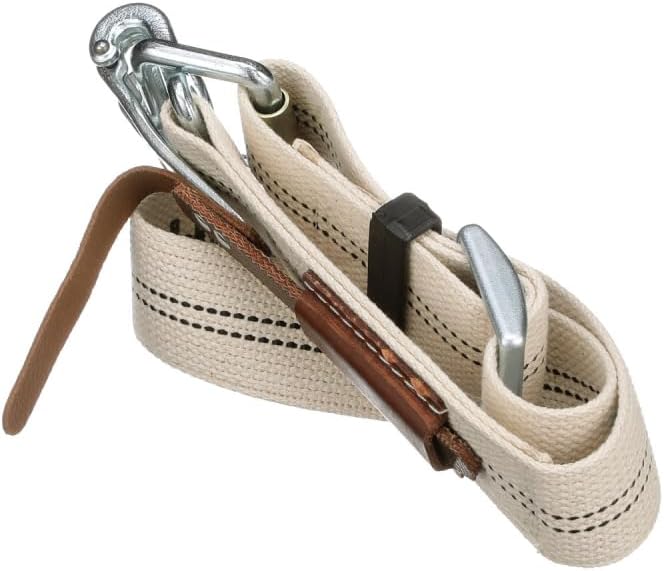 Ceinture porte-équipements Klein Tools 5425M, ceinture de travail en coton/polyester, boucle à dégagement rapide destiné à ferrailleurs, ouvriers du bâtiment, charpentiers, menuisiers, électriciens, taille M