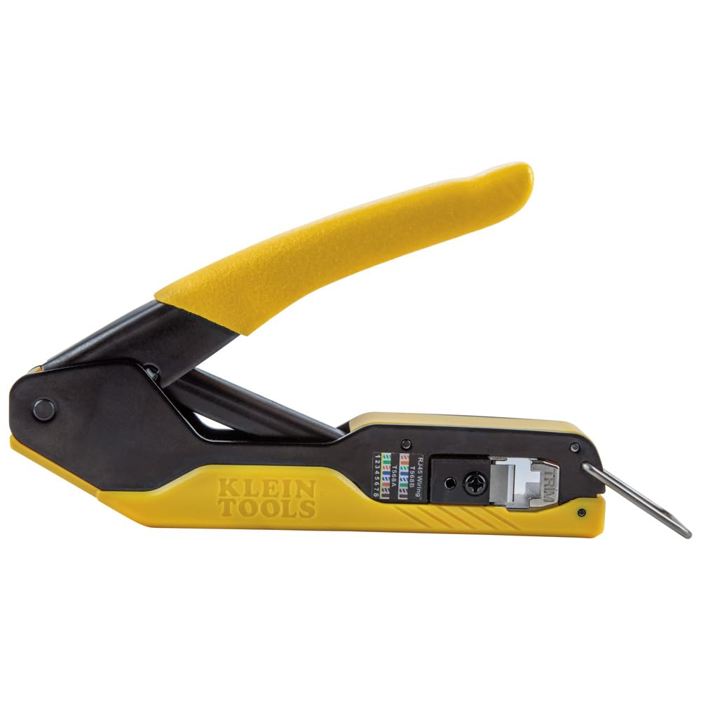 Ensemble de testeur de câbles et fils LAN Klein Tools 80085 VDV destiné à connecteurs modulaires RJ45 Klein Pass-Thu, 6 pièces