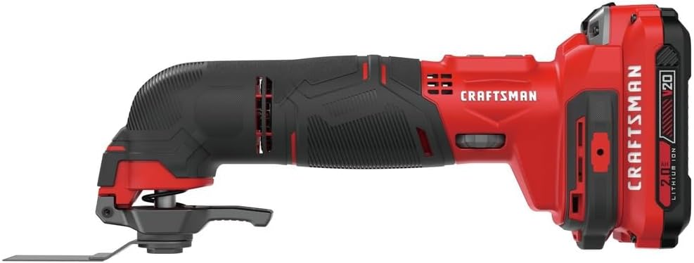 Kit d'outil oscillant sans fil CRAFTSMAN CMCE501D1R V20 Lithium-Ion (2 Ah) (Remis à neuf) – sélection pratique