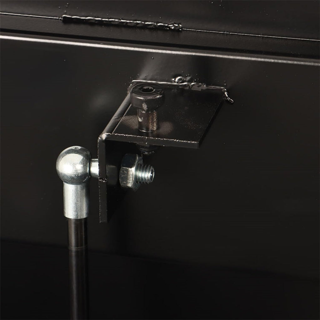 Coffre à outils pratiques pour timon de remorque, 35 x 12,2 x 11,8 pouces, 2,31 pi³
