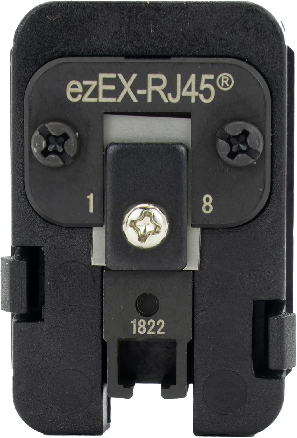 Cadre de sertissage Platinum Tools 100061C EXO doté de jeu de matrices EXO-EX destiné à connecteurs ezEX-RJ45