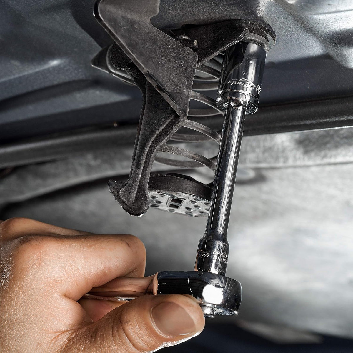 Ensemble d'équipements EPAuto Mechanics : clés à douille et cliquet, dimensions SAE/métriques, 122 pièces