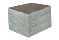 Sellars 23200 ToolBox DuraSoak Fiber Coussin absorbant à usage général moyen, capacité d'absorption pour 30,3 gallons, 19 pouces de longueur x 15 pouces de largeur, gris (boîte de 100)