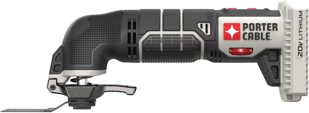 Dispositif oscillant PORTER-CABLE 20V MAX* doté de 11 accessoires, outil seul (PCC710B)