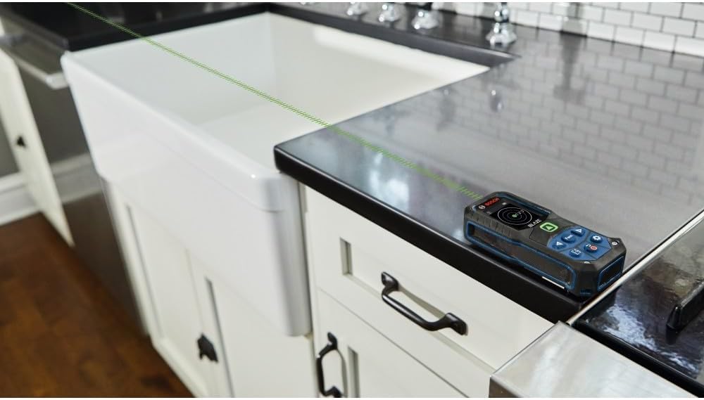 Mesureur laser Bosch GLM165-25G Blaze™ Green-Beam 165 pi – sélection pratique