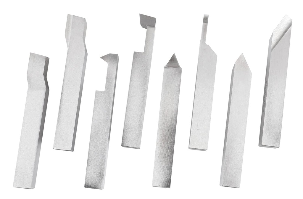 Accusize Industrial Tools, coffret de 8 forets HSS 1/2'', pré-rectifiés destiné à le tournage et le dressage, 2662-2004