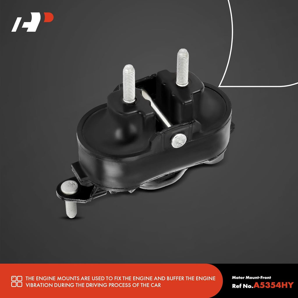 Ensemble de 4 supports moteur et de transmission A-Premium compatible doté de Chevrolet Malibu 2004-2007, Pontiac G6 2005-2007 et Saturn Aura 2007-2008 (V6 3,5 L, transmission automatique).