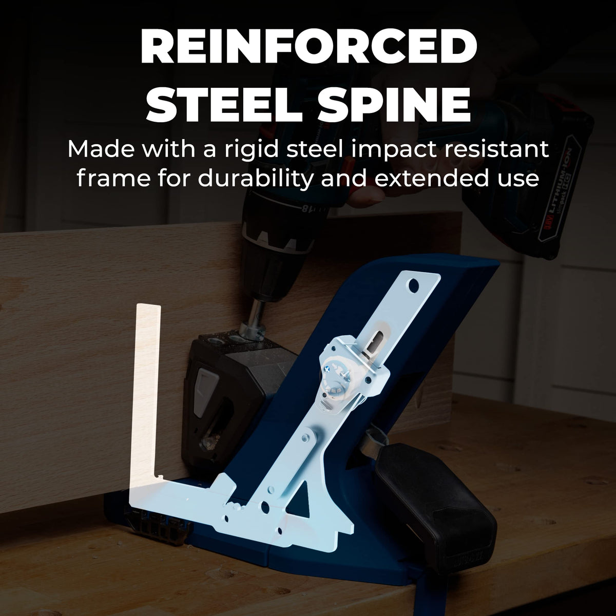Gabarit pour perçage Kreg Tool 720PRO - Comprend des vis de perçage Kreg durables
