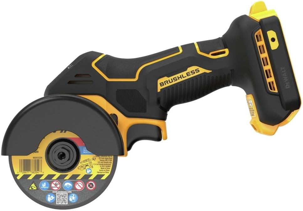 Dispositif de découpe sans fil DEWALT DCS438BR 20V MAX XR sans balais Lithium-Ion 3 po (outil seul) (reconditionné)