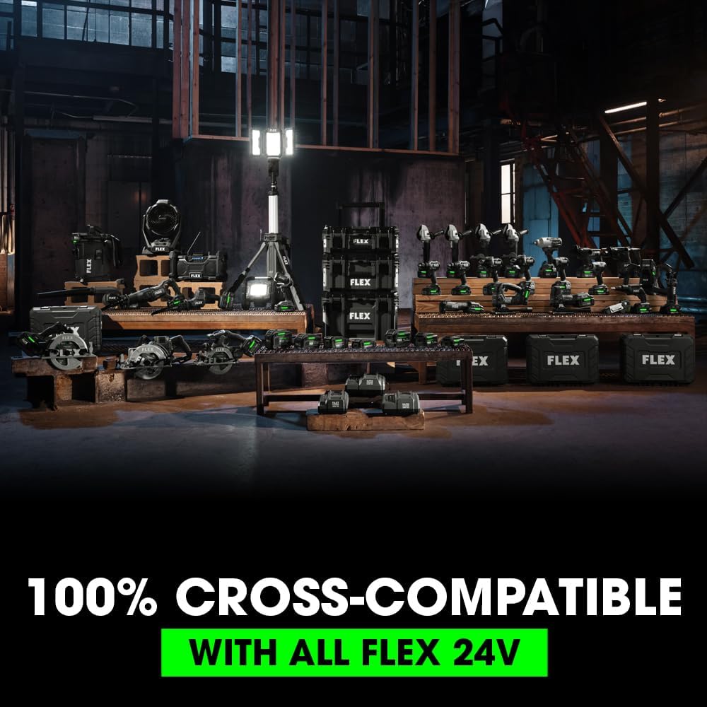 Dispositif de découpe de cloisons sèches sans fil FLEX 24 V (batterie et chargeur non inclus) - FX2471-Z