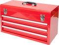 Coffret à outils portable BIG RED ANTBD133-XB Torin 20.5 à 3 tiroirs en acier avec fermeture à loquet métallique, rouge
