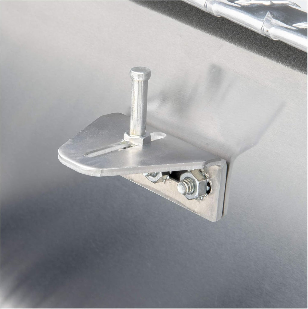 Coffre à outils pratiques pour camion UWS EC10561 72 pouces en aluminium à paroi épaisse, couvercle RigidCore