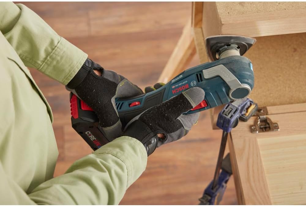 Dispositif multifonction oscillant Bosch GOP18V-34N 18V sans balais StarlockPlus® (outil seul)