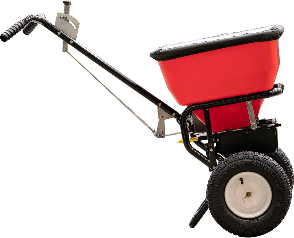 Épandeur à pousser multifonctionnel 3039632R Grounds Keeper, capacité de 45 kg, outil multi-usage destiné à semences de gazon, sel, dégivrant, engrais et semences
