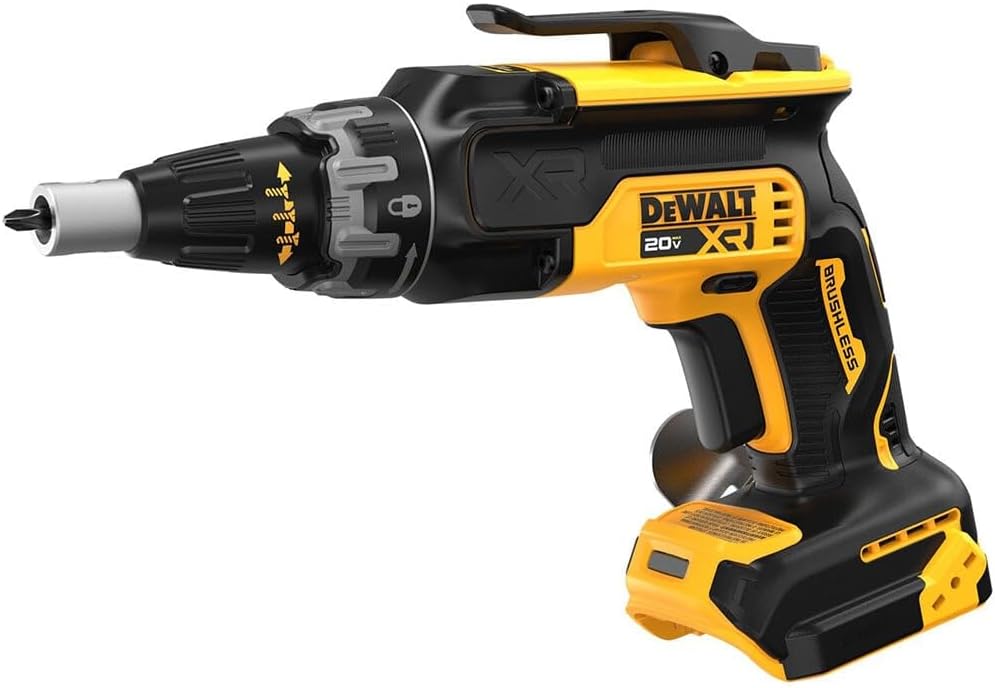 Visseuse à plaques pour plâtre DEWALT 20V Max, outil seul (DCF630B)