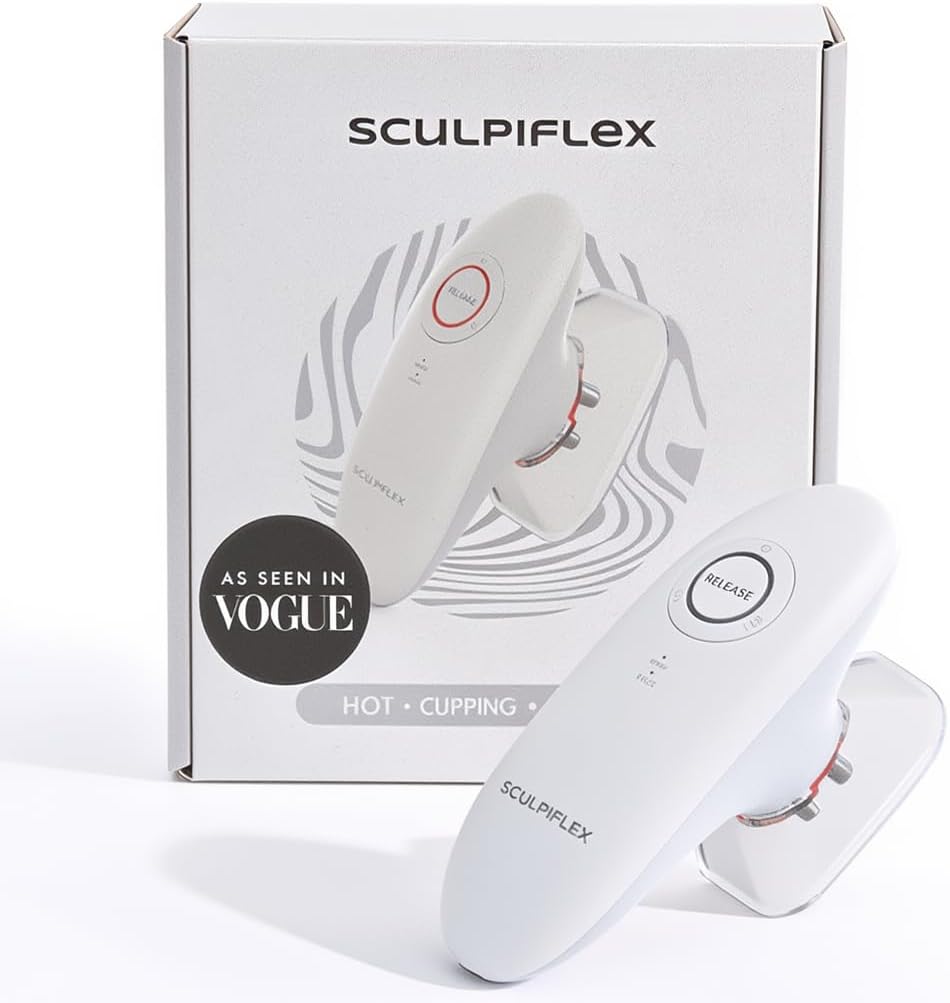 SCULPIFLEX - L'outil de massage original destiné à améliorer l'apparence et la fermeté de la peau du ventre et des cuisses, technologie brevetée, doux destiné à la peau, facile à utiliser