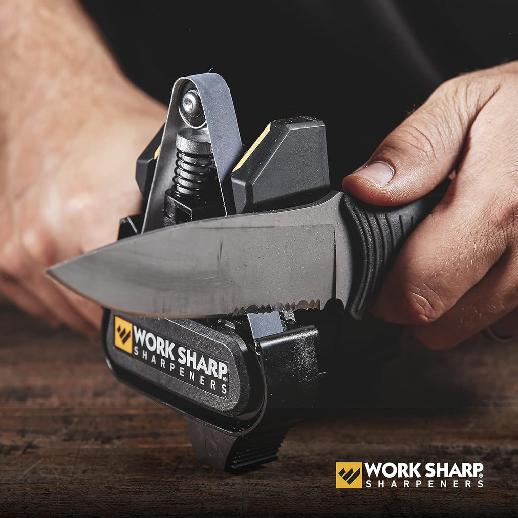 Affûteur électrique pour usage professionnel Work Sharp MK2 destiné à couteaux et équipements - Système d'affûtage réglable