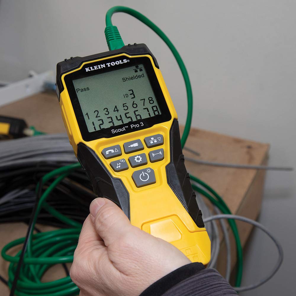 Ensemble de testeur de câbles KLEIN TOOLS VDV501-851 destiné à Ethernet et coaxial
