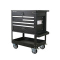 Chariot utilitaire à équipements à 5 tiroirs de 83,2 cm (32,75 po) noir