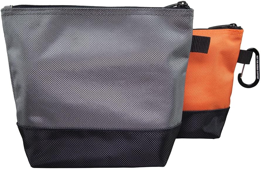 Trousse à équipements sac à dos Klein Tools 80038, sac à dos pour usage professionnel Tradesman, pochettes à équipements zippées et aimanteur, 4 pièces