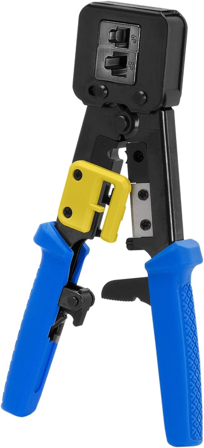 Dispositif de sertissage à clapet Platinum Tools 100054C EZ-Rjpro HD