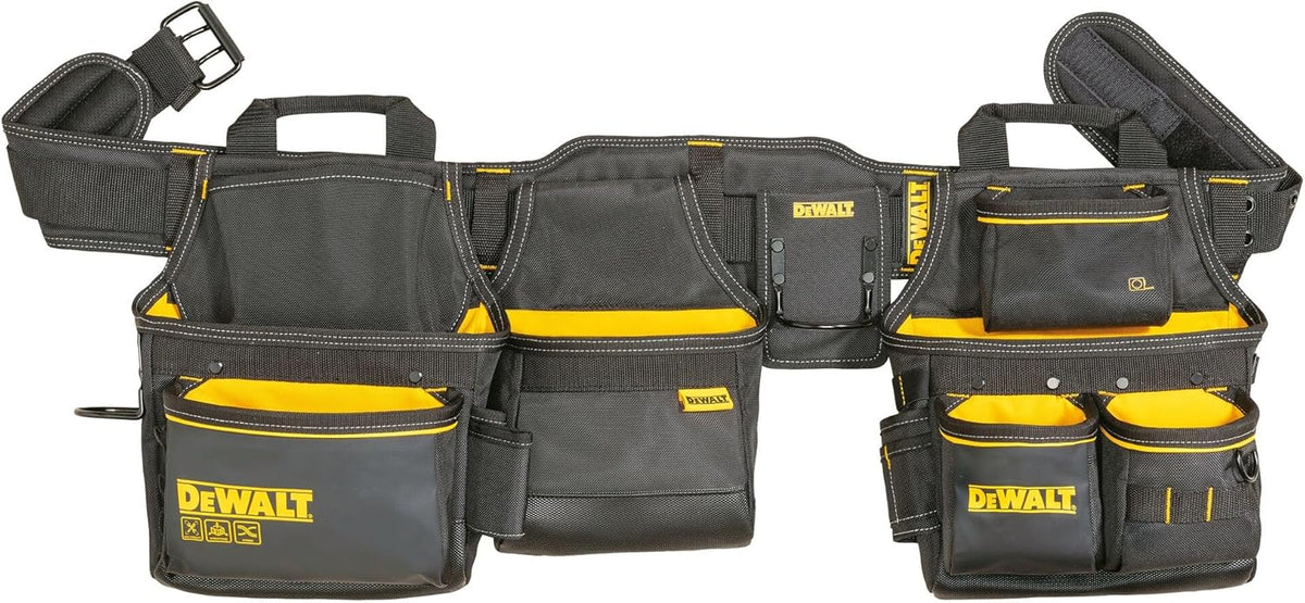 Ceinture porte-équipements DEWALT, résistante, ceinture pour usage professionnel à 26 poches (DWST540601)