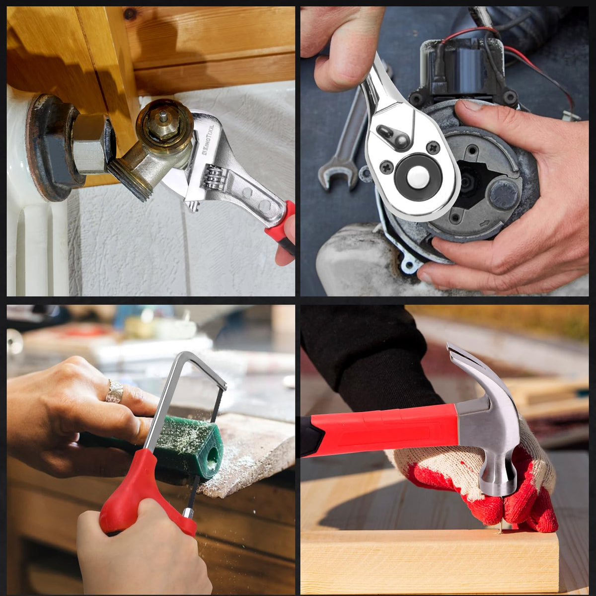 Ensemble d'équipements KINGTOOL 276 pièces doté de perceuse sans fil et boîte à équipements