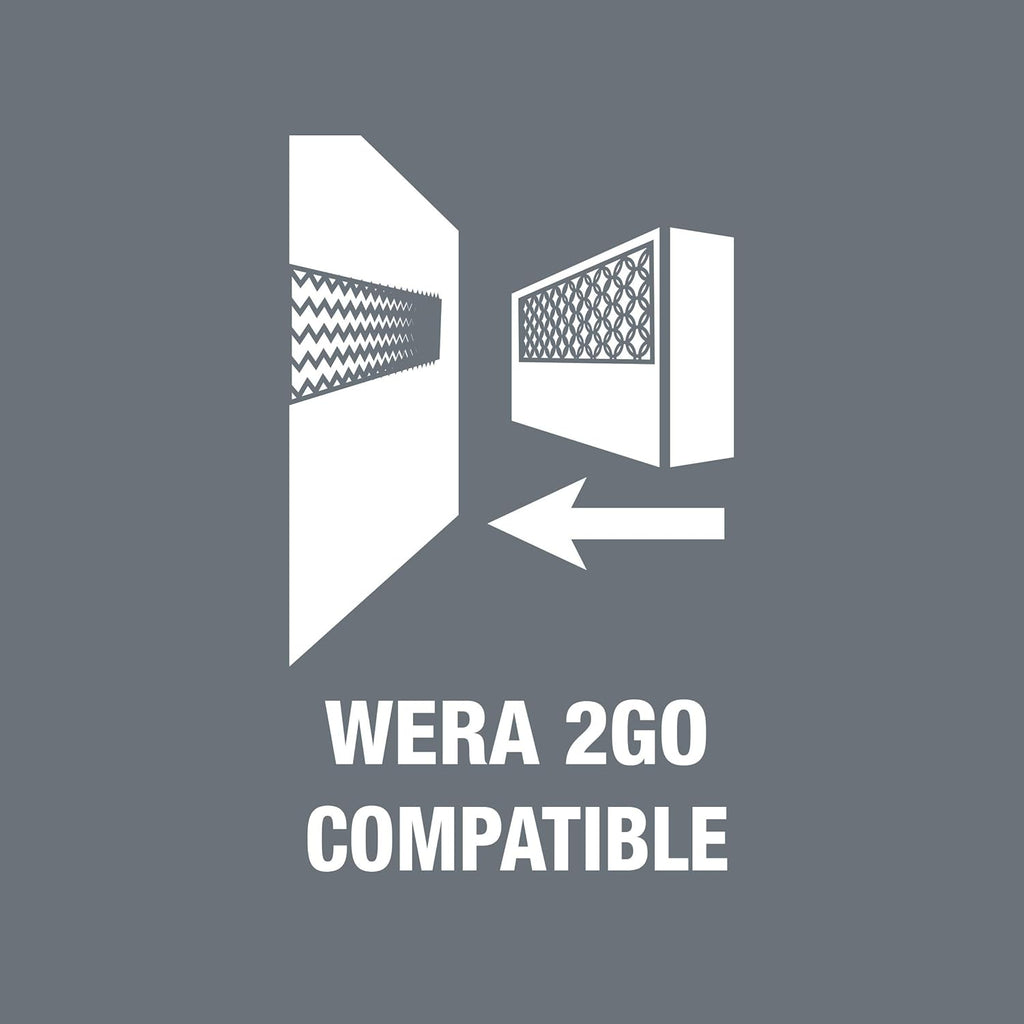 WERA 05004051001 8100 SB 11 Zyklop Imperial Ensemble de cliquets métalliques, 29 pièces, entraînement 3/8